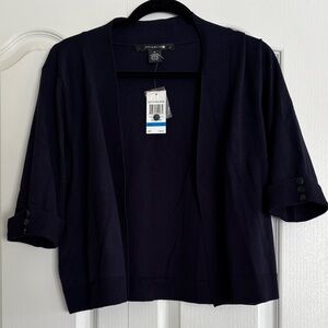 89th & Madison Navy Cardigan